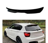 Zyfwzc Becquet de Toit de Voiture pour BMW E87 1 Series 2004-2012,becquet D'aile de Toit de Coffre Arrière,matériau ABS,Glossy Black