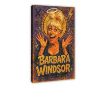 ZYGNBHL Impression sur toile « Heaven Needs Humo » - Comédien Barbara_Windsor - Décoration murale pour maison, école, bureau - 50,8 x 76,2 cm