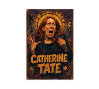 ZYGNBHL Poster comédien Catherine_Tate Art Décoration murale pour bar, restaurant, garage, café, sans cadre, 30,5 x 45,7 cm