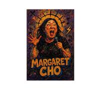 ZYGNBHL Poster comédien Margaret_Cho pour chambre esthétique sur toile sans cadre 30,5 x 45,7 cm