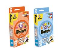 Zygomatic | Lot : 1 Dobble Gourmandise + 1 Dobble Kids - Édition 2021 | Jeu de société | Jeux de cartes | Jeux pour Enfants à partir de 4 ans | 2 à 5 joueurs | 10 minutes