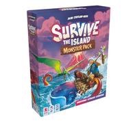 Zygomatic, Survive The Island - Monster Pack Extension Jeu Familial - Jeu de société - 2 à 5 Joueurs - À partir de 8 Ans - 45 Minutes - Allemand - Multilingue