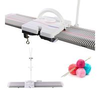 ZYGPH Automatic Knitting Machine, Sewing Machine Knitting Kit, 6.5mm 150 Neddle Stitches Knitting Machine for Adults&Kids, Sewing Tool Set for Sock, Hat, Pumpkin