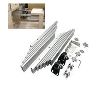 ZYGPH Charnière coulissante à Extension complète pour Table à Manger et Plan de Travail de Cuisine - Rail de 1 270 mm. Accessoires pour Bureaux et Tables dissimulés.