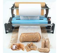 ZYGPH Distributore elettrico di rotoli di Carta da imballaggio a nido d'ape, Macchina per Carta a nido d'ape Con uscita automatica Della Carta, Macchina manuale per Carta da imballaggio (B)