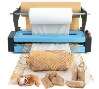 ZYGPH Distributore elettrico di rotoli di Carta da imballaggio a nido d'ape, Macchina per Carta a nido d'ape Con uscita automatica Della Carta, Macchina manuale per Carta da imballaggio (B)