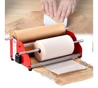 ZYGPH Distributore manuale di rotoli di Carta da imballaggio a nido d'ape, Design a Doppio asse, per ufficio, protezione Durante il trasporto, trasloco e imballaggio