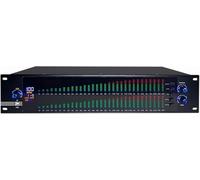 ZYGPH Égaliseur numérique 31 Bandes, mixeur Audio stéréo Double, éliminateur de Larsen, pour Production Musicale et cinématographique (EQ-888S)