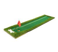 ZYGPH Ensemble de Putting Green de Golf d'intérieur avec Putter, Mini Tapis de Putting Portable, équipement d'entraînement de Golf Professionnel pour la Maison A 50x300cm(20x118inch)