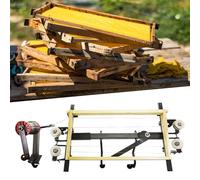 ZYGPH Kit d'installation de Cadres de Ruche : Outil de tirage de Fil, agrafeuse Robuste, Support pour Cadres de Ruche pour ruchers commerciaux. Idéal pour Les Cadres de 48 נ23 cm !