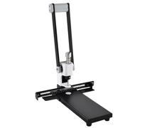 ZYGPH Perforatrice Robuste à Un Trou, capacité de 300 Feuilles, Comprend 4 forets (4/5/6/7 mm), Une règle et Un bac à Papier brouillon. Idéale pour Le Bureau, la Maison et Les imprimeries.