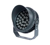 ZYGPH Projecteur d'extérieur étanche IP66, éclairage de sécurité pour Paysage, Place, Cour, pelouse, Arbre, allée (lumière Jaune, 3 W_B)