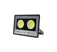 ZYGPH Projecteur LED d'extérieur 500 W, 200 W, 100 W, 50 W, Applique Murale, étanche IP66, éclairage paysager, pour Jardin, terrasse, Jardin, Toit (Blanc Froid, COB 100)