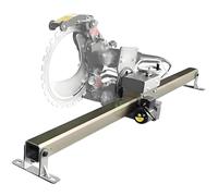 ZYGPH Rail de Coupe en Alliage pour scie Circulaire électrique, Support de Coupe Automatique en Alliage, avec Bascule rotative, Support de Coupe Murale pour Murs, sols et pentes (1,5 m)