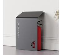 ZYGPH Support d'extincteur, Armoire Murale en métal Durable pour l'organisation des équipements de sécurité, idéal pour Les Halls, Les couloirs et Les espaces publics
