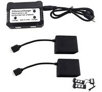 ZYGY 1PCS 2 en 1 Chargeur pour MJX Bugs 4W B4W D88 EX3 HS550 Quadricoptère Pliant Accessoire Télécommande DroneChargeur de Batterie au Lithium