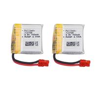 ZYGY 2PCS 3.8V 700mah Batterie au Lithium pour SYMA X26A évitement des collisions quadrirotor Mise à Niveau Batterie au Lithium télécommande Drone pièces de Rechange