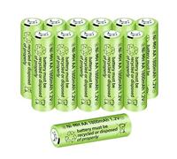 ZYGY Accessories 12pcs 1.2V 1800mAh Ni-MH AA Batteries pour Microphone sans Fil, Jouets électriques, Souris télécommandée, Calculatrice, Rasoir, Clavier, Appareils ménagers, Lumière Solaire