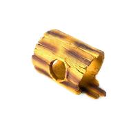 ZYHARUKO Abri pour reptiles - Trou d'arbre pour dragons barbus et tortues - Cachette d'escalade en résine - Habitats naturels - Accessoires pour reptiles