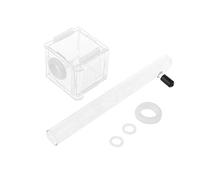 ZYHARUKO Atelier de fourmis en acrylique avec zone d'alimentation pour animal domestique, nid de fourmilière pour animal domestique, tube hydratant pour observation de la maison