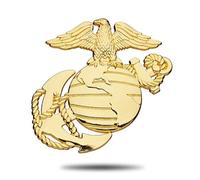 ZYHARUKO Autocollant de voiture commémoratif 3D en forme de symbole 250e anniversaire avec drapeau américain décoratif pour soutien de la défense du corps des marines américaines