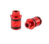 ZYHARUKO Axe traversant de 12/15 mm à 9 mm à dégagement rapide adaptateurs de conversion de moyeu de conversion de tête de siège de vélo accessoires durables et légers en alliage d'aluminium essieux à