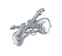 ZYHARUKO Boucles automatiques en métal cool pour guitare électrique Rock and Rolling Durabilité Accessoire de mode Boucles de ceinture unisexe, couleur naturelle, taille unique