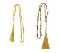 ZYHARUKO Chapelet de prière Tasbih de 6 mm avec perles rondes Mohammed - Pour homme et femme, taille unique, Comme décrit