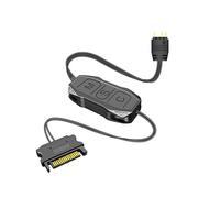 ZYHARUKO Contrôleur d'éclairage ARGB multi-modes 5 V 3 broches pour ordinateur avec luminosité rapide pour configurations de jeu, commutation de modes d'éclairage