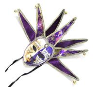 ZYHARUKO Costume de bal masqué vintage vénitien, bouffon, carnaval, cosplay, fête d'Halloween pour femmes et hommes, décorations murales