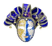 ZYHARUKO Costume de bal masqué vintage vénitien, bouffon, carnaval, cosplay, fête d'Halloween pour femmes et hommes, décorations murales