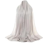 ZYHARUKO Élégant foulard ethnique hijab respirant couvrant le visage châle pour mosquée Madrassa Umrah Hajj 180,3 x 73,7 cm écharpe douce hijab, Couleur 8, taille unique