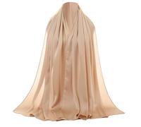 ZYHARUKO Élégant foulard ethnique hijab respirant couvrant le visage châle pour mosquée Madrassa Umrah Hajj 180,3 x 73,7 cm écharpe douce hijab, Couleur 6, taille unique