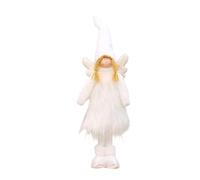 ZYHARUKO Élégante poupée angélique en peluche décorative pour salon, fête de Noël, décoration de mariage, décoration d'étagère, poupée veloutée douce de qualité supérieure