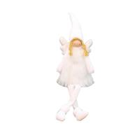 ZYHARUKO Élégante poupée angélique en peluche décorative pour salon, fête de Noël, décoration de mariage, décoration d'étagère, poupée veloutée douce de qualité supérieure