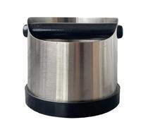 ZYHARUKO Espressos Knocks Boîte avec base en caoutchouc antidérapant et bac à café biseauté pour une élimination facile du marc