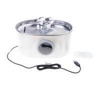 ZYHARUKO Fontaine à eau automatique de 2,6 L à faible bruit pour chien avec distributeur de grande capacité