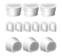 ZYHARUKO Fontaine et mousse pour animal domestique - Distributeur d'eau de rechange - Système de filtration pour enlever l'eau