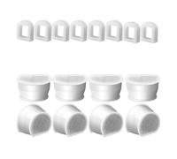 ZYHARUKO Fontaine et mousse pour animal domestique - Distributeur d'eau de rechange - Système de filtration pour enlever l'eau