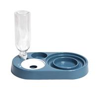 ZYHARUKO Gamelle surélevée pour chien 2 en 1 avec fontaine à eau - Gamelle multicolore pour manger lentement