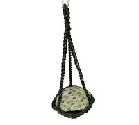 ZYHARUKO Gerbil Balançoire tissée souple à suspendre pour hamster, furet