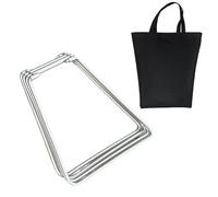 ZYHARUKO Glacière pliable en métal pour le camping, la randonnée, la cuisine, les pique-niques, facile à utiliser