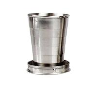 ZYHARUKO Gobelet de camping pliable non terni - Récipient dense et recyclable pour la randonnée, les voyages, fin et permanent - Sans danger pour la planète - Tasse de camping transportable