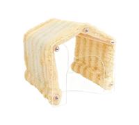 ZYHARUKO Hamster nain et jouet cachette pour petit animal domestique, tunnel résistant à la mastication