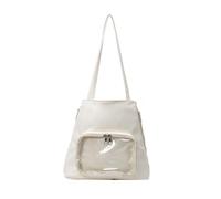 ZYHARUKO Itabag Sac à bandoulière avec insert pour affichage d'anime, cosplay, sac à main sous les bras, sac à dos Itabag Sac à dos Sac à main fourre-tout Transparent, blanc, One Size