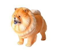 ZYHARUKO Jouet éducatif pour chien - Chow Chow Chow - Jolies figurines pour l'apprentissage des enfants - Accessoires photo amusants - Figurines de chien - Décoration d'intérieur