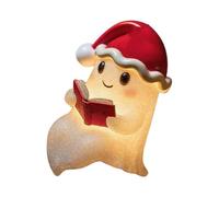 ZYHARUKO Lampe d'Halloween portable en résine pour chambre d'étude et chambre à coucher, sculpture sur le thème des vacances, accessoire de maison adapté aux enfants, lampe de lecture d'Halloween pour