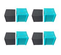 ZYHARUKO Les cubes de nettoyage avancés de l'eau au carbone pour aquariums absorbent les impuretés et améliorent les systèmes de filtration des réservoirs biologiques, purification de l'eau, charbon