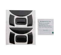 ZYHARUKO Lot de 2 patins autocollants de rechange pour patins à roulettes DeathAdder Essential 2000