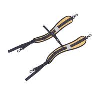 ZYHARUKO Lot de 2 sangles d'épaule antidérapantes polyvalentes pour sacs à dos, messagers, sacs à libération rapide